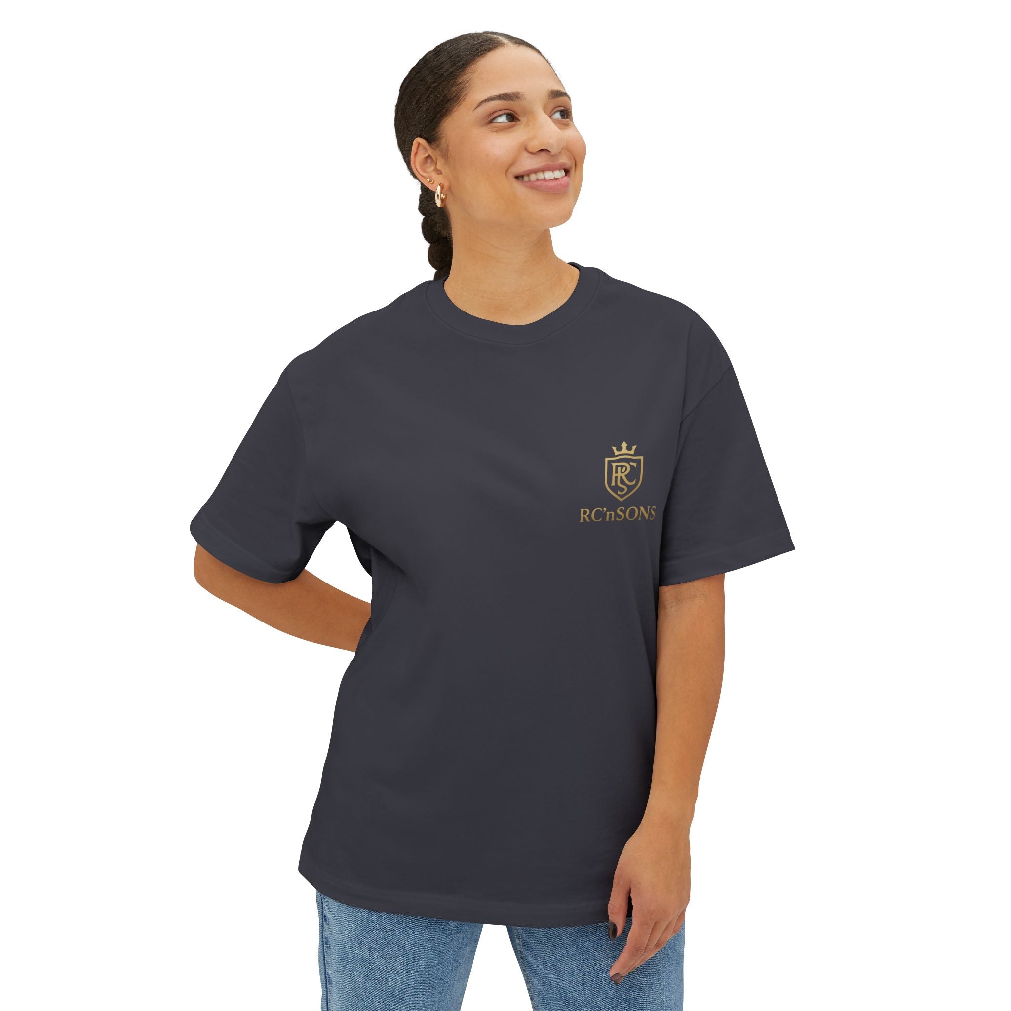 Unisex Oversized Boxy Tee with RC’nSONS Design Printify