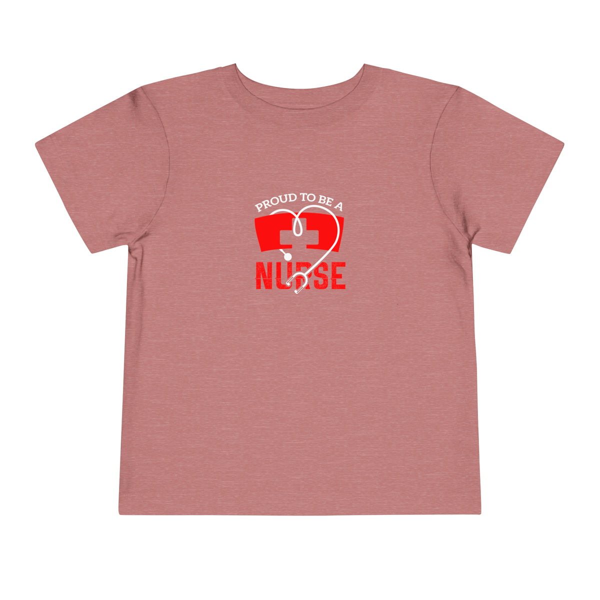 Fier d’être une infirmière T-shirt pour tout-petits 