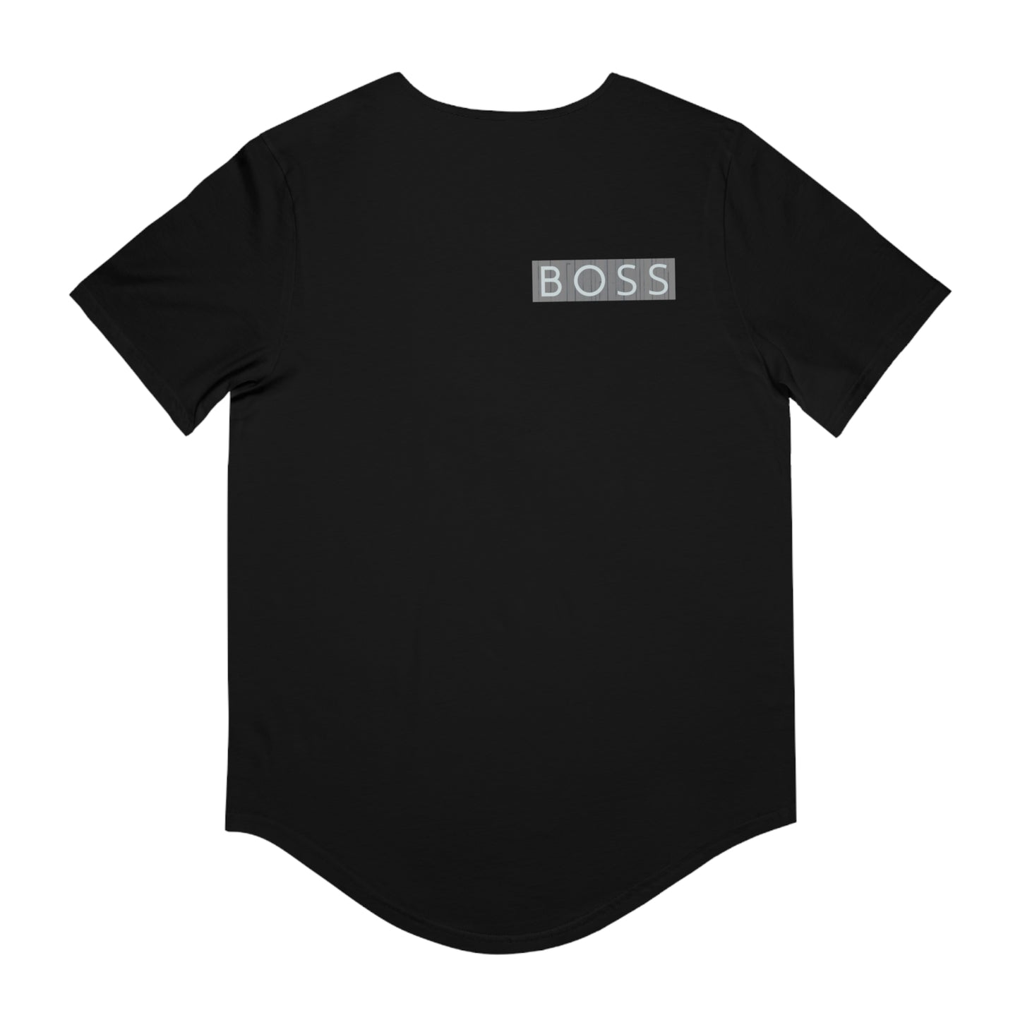 Men's Jersey Curved Hem Tee