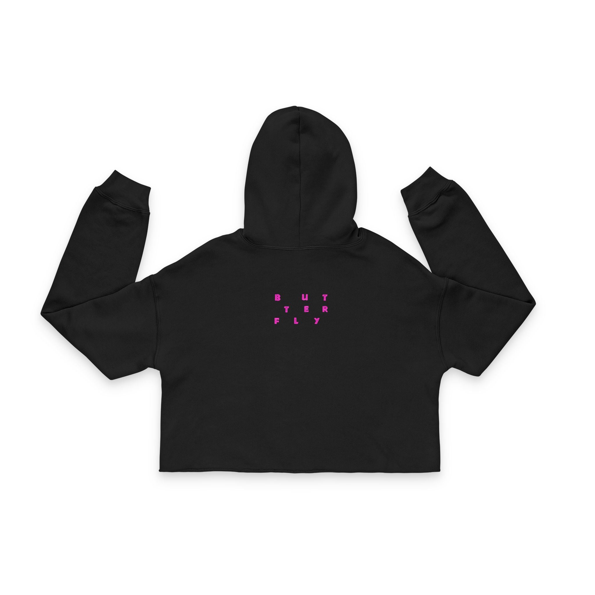 Cropped Hoodie - Trendy Women's Hoodie