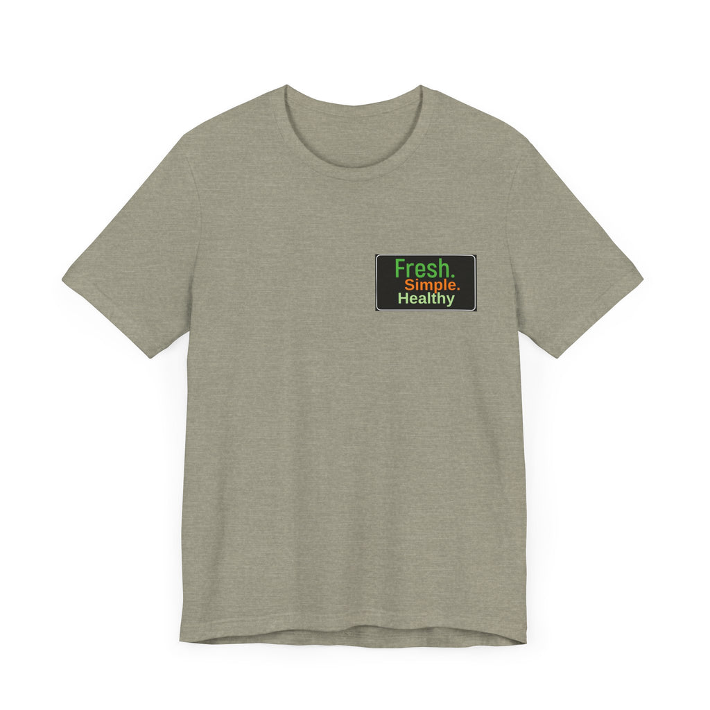 Unisex Fresh Healthy Short Sleeve Tee