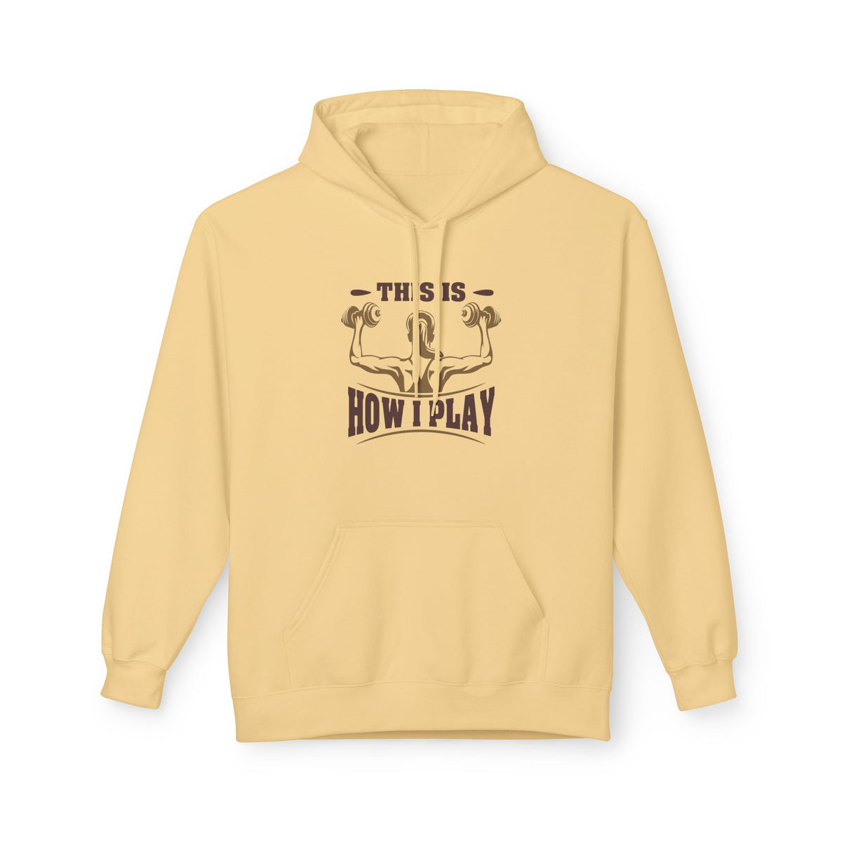 Rcnsons Unisex Midweight Softstyle Fleece 'Play' Hoodie