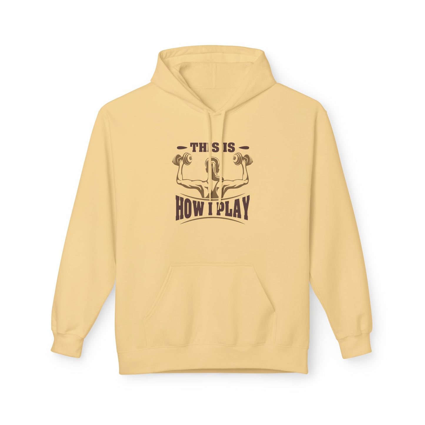 Rcnsons Unisex Midweight Softstyle Fleece 'Play' Hoodie