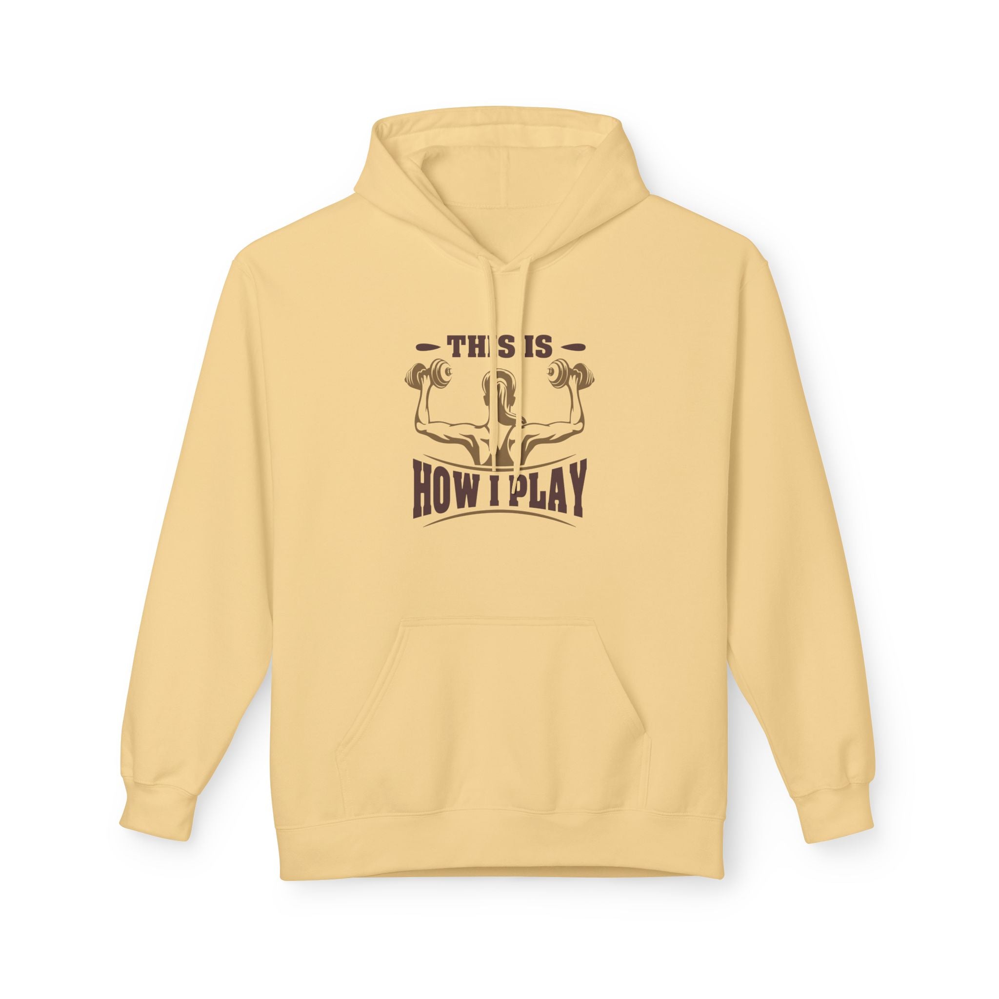 Rcnsons Unisex Midweight Softstyle Fleece 'Play' Hoodie