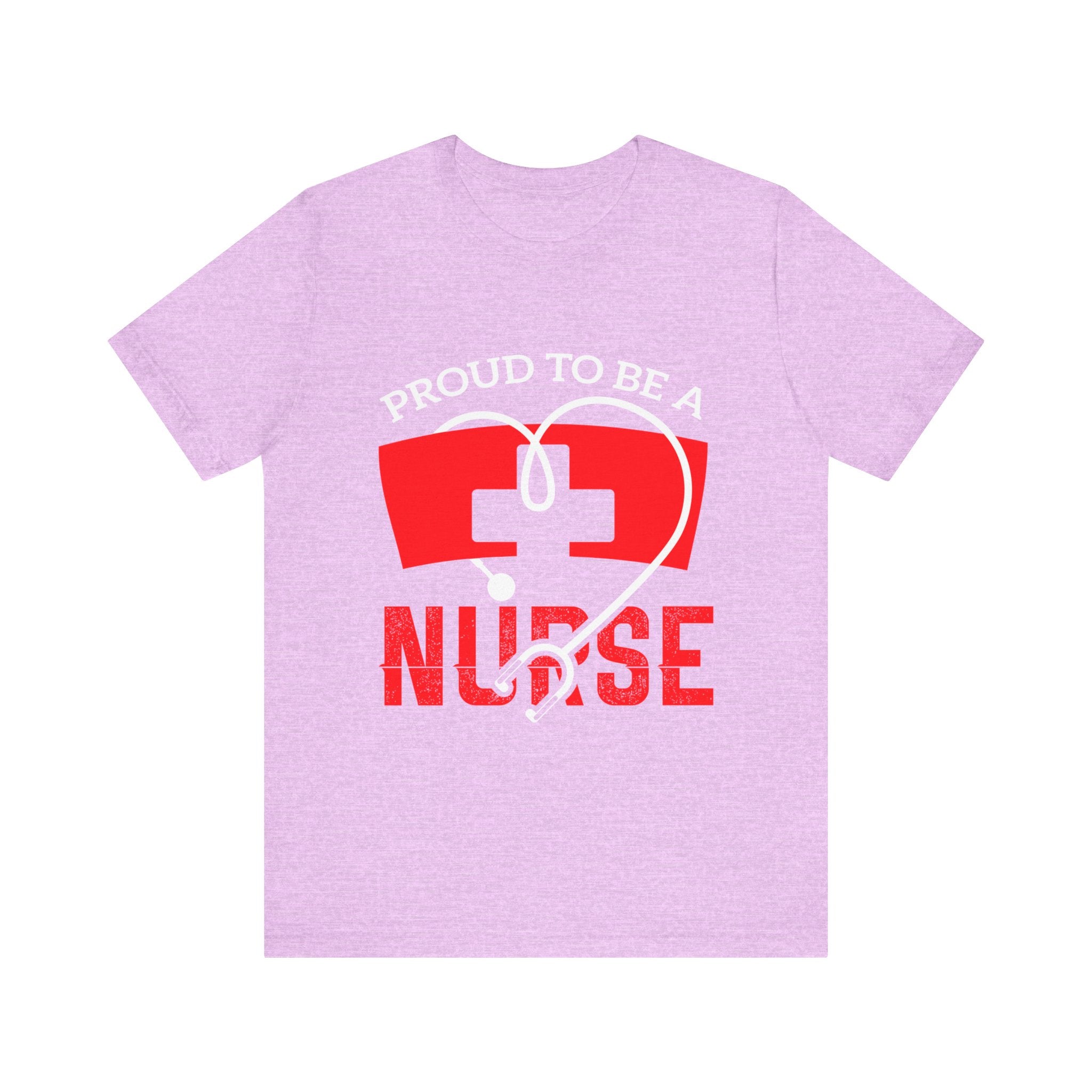 Fier d’être un tee-shirt unisexe infirmière 