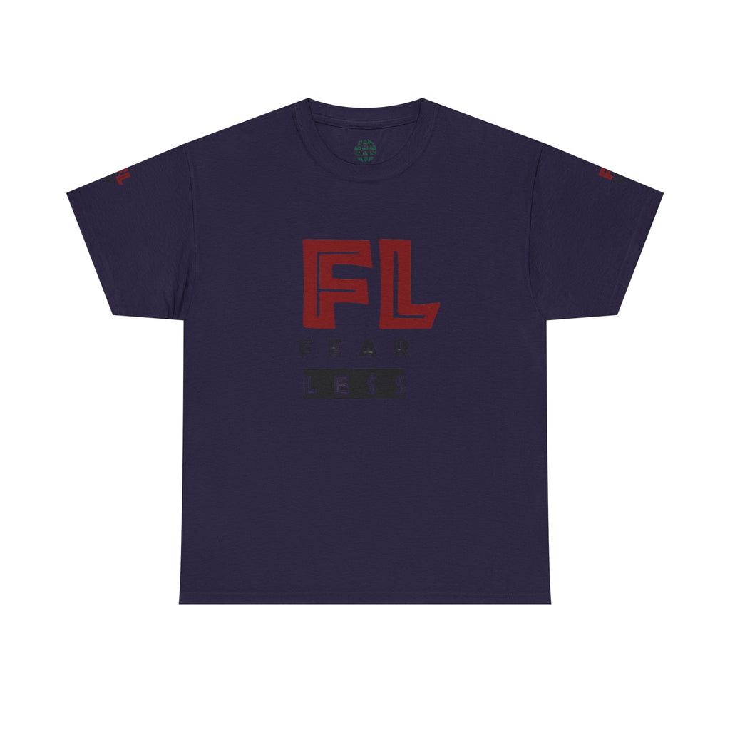 Fearless Graphic Unisex Heavy Cotton Tee - Bold Statement Shirt