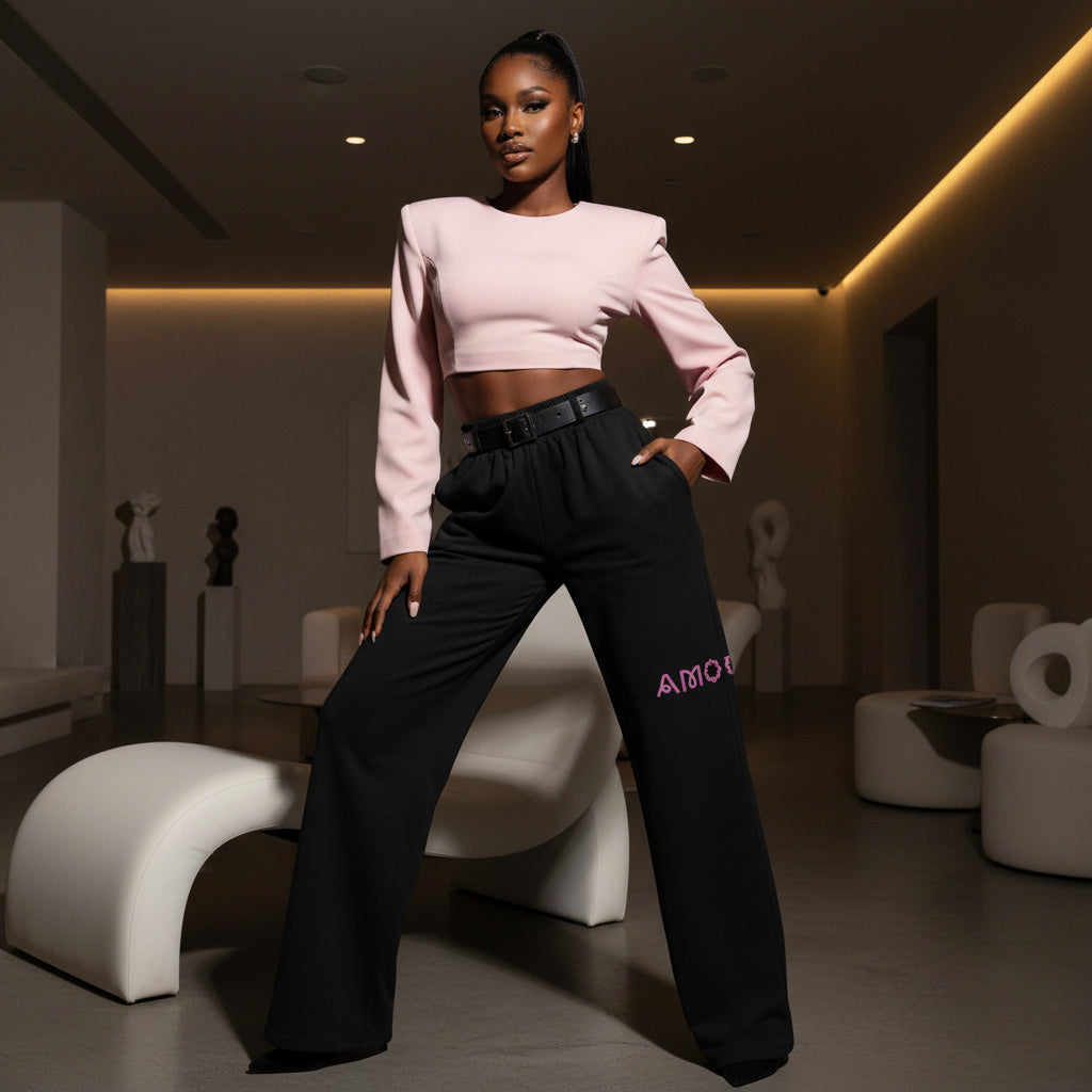 Amourös cozy Pajama Pants Printify