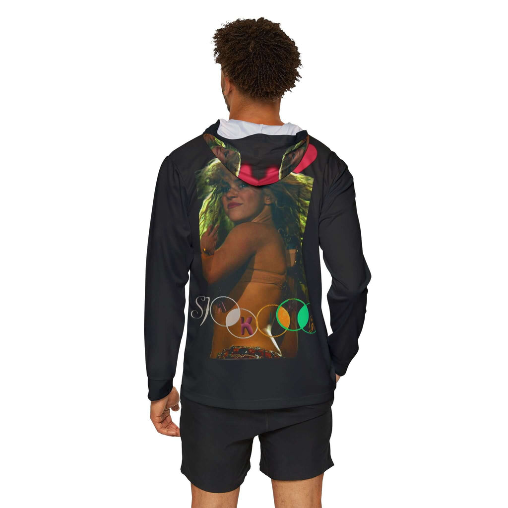 Men's Sports Warmup Shakira Hoodie (AOP)