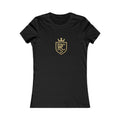 Gold Shield Women's Tee - Casual Wear, Gift for Her, Birthday Gift, Everyday Comfort, Logo Tee, Stylish T-Shirt Printify