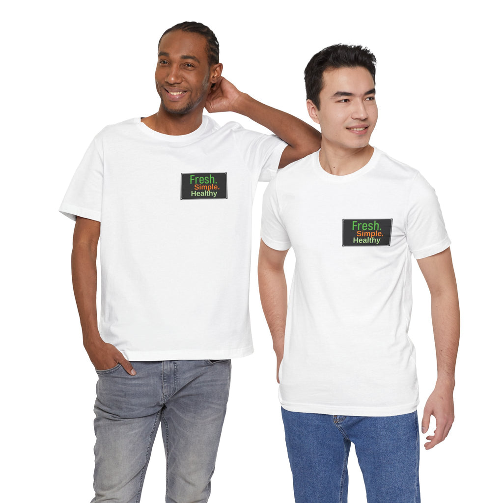 Unisex Fresh Healthy Short Sleeve Tee