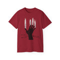 Bold Graphic Tee, Hand and Barbed Wire Design, Unisex Casual Shirt, Unique Art Apparel, Gift for Art Lovers Printify