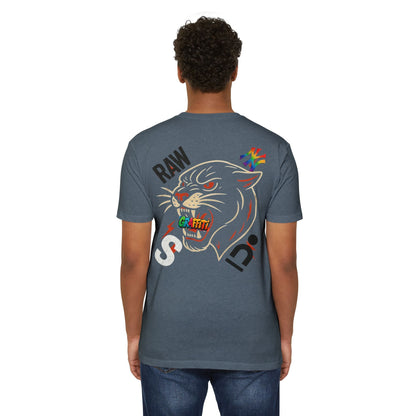 Urban Graffiti Panther T-Shirt | Cool Graphic Tee, Streetwear, Unisex Printify