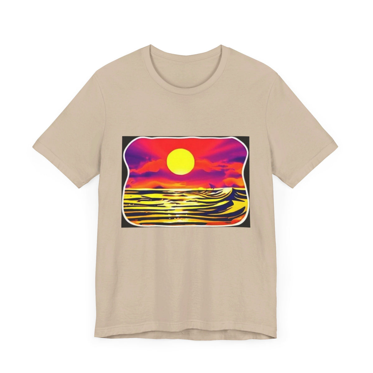 RCNSONS Unisex Short Sleeve Sunset Tee
