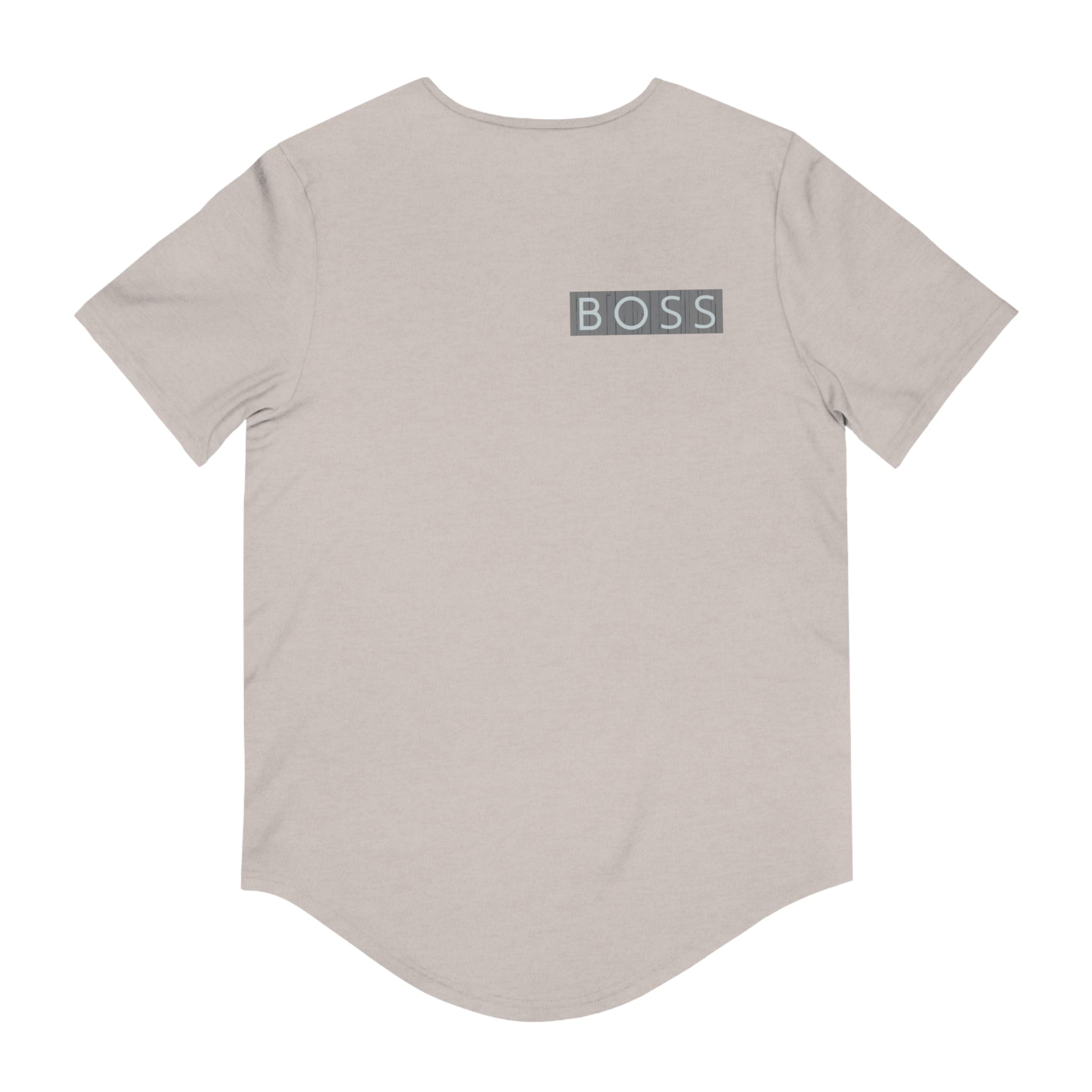 Men's Jersey Curved Hem Tee