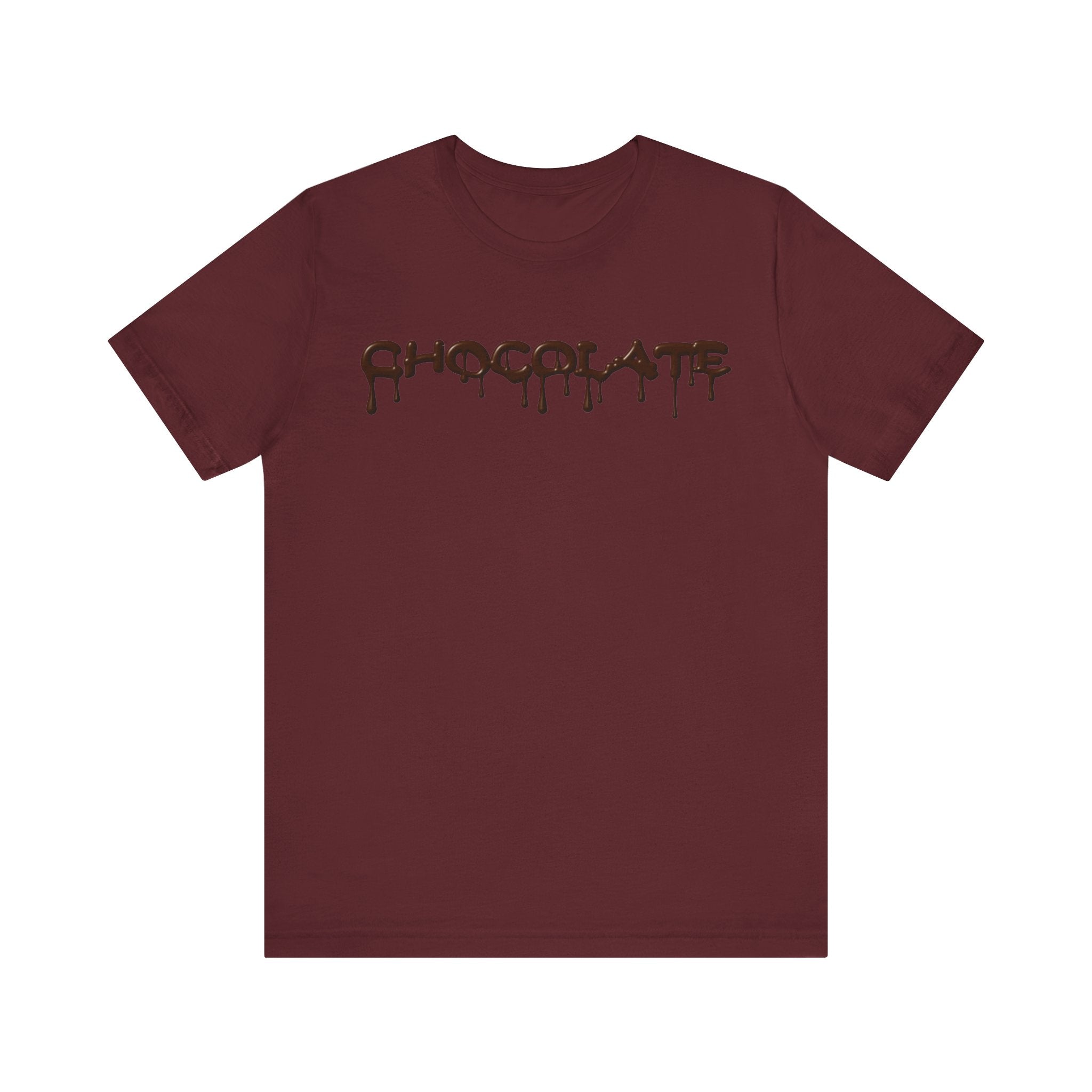 Unisex Jersey Short Sleeve Chocolate Tee
