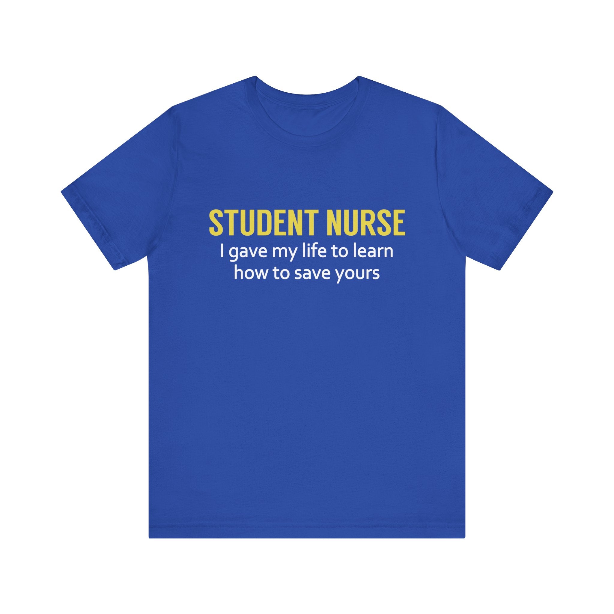 Tee-shirt unisexe infirmière étudiante 