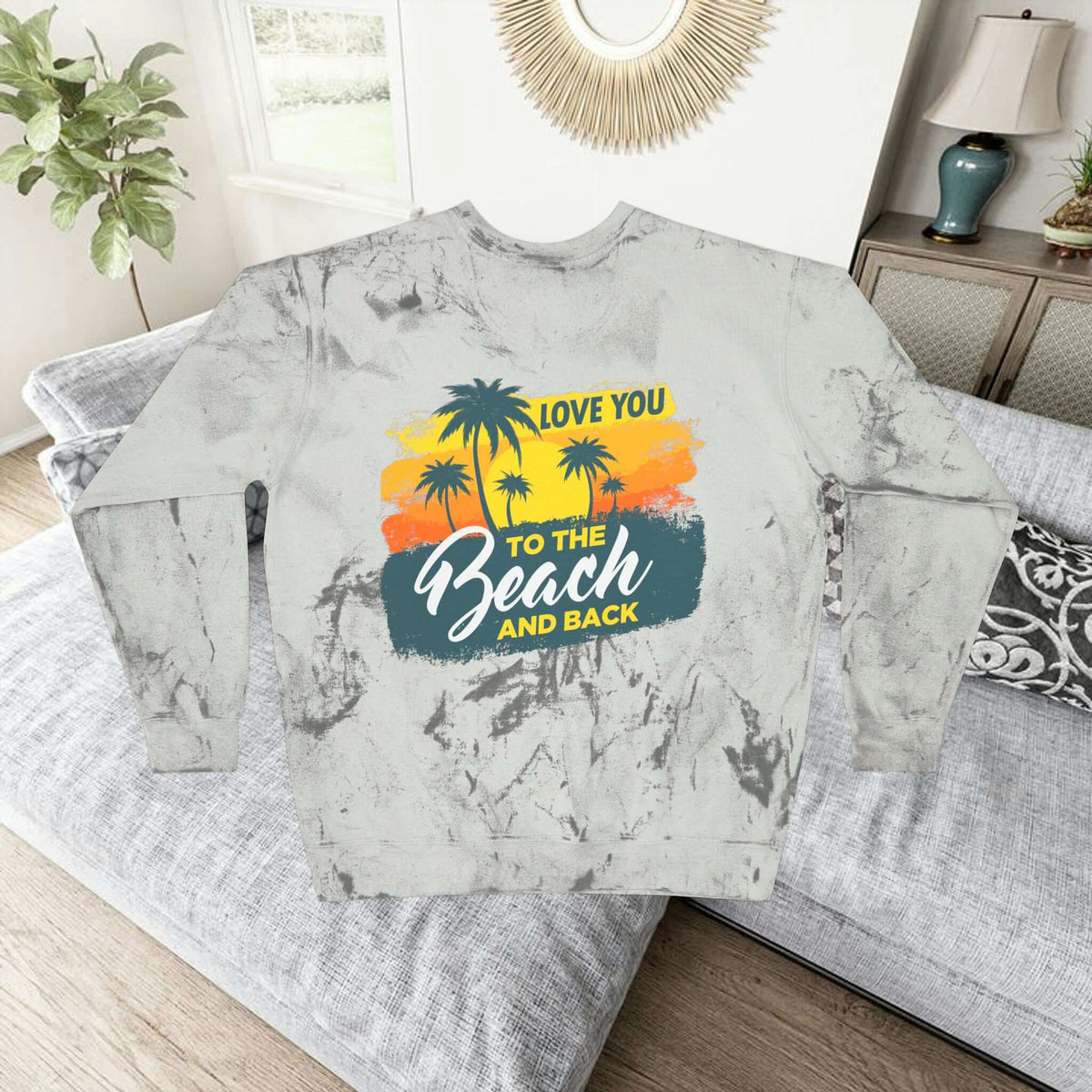 Unisex Color Blast Crewneck Sweatshirt - RC’nSONS