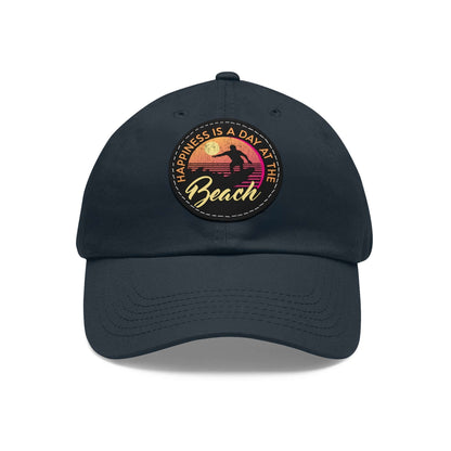 Dad Hat with Leather Patch (Round) - RC’nSONS