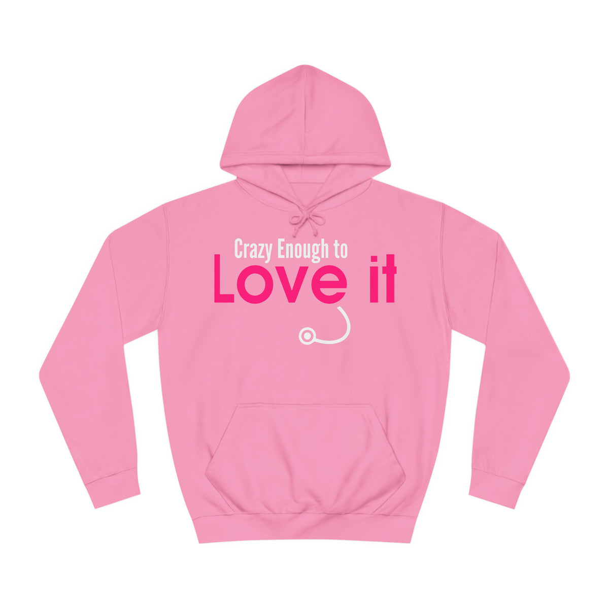 Crazy Enough To Love It Tee