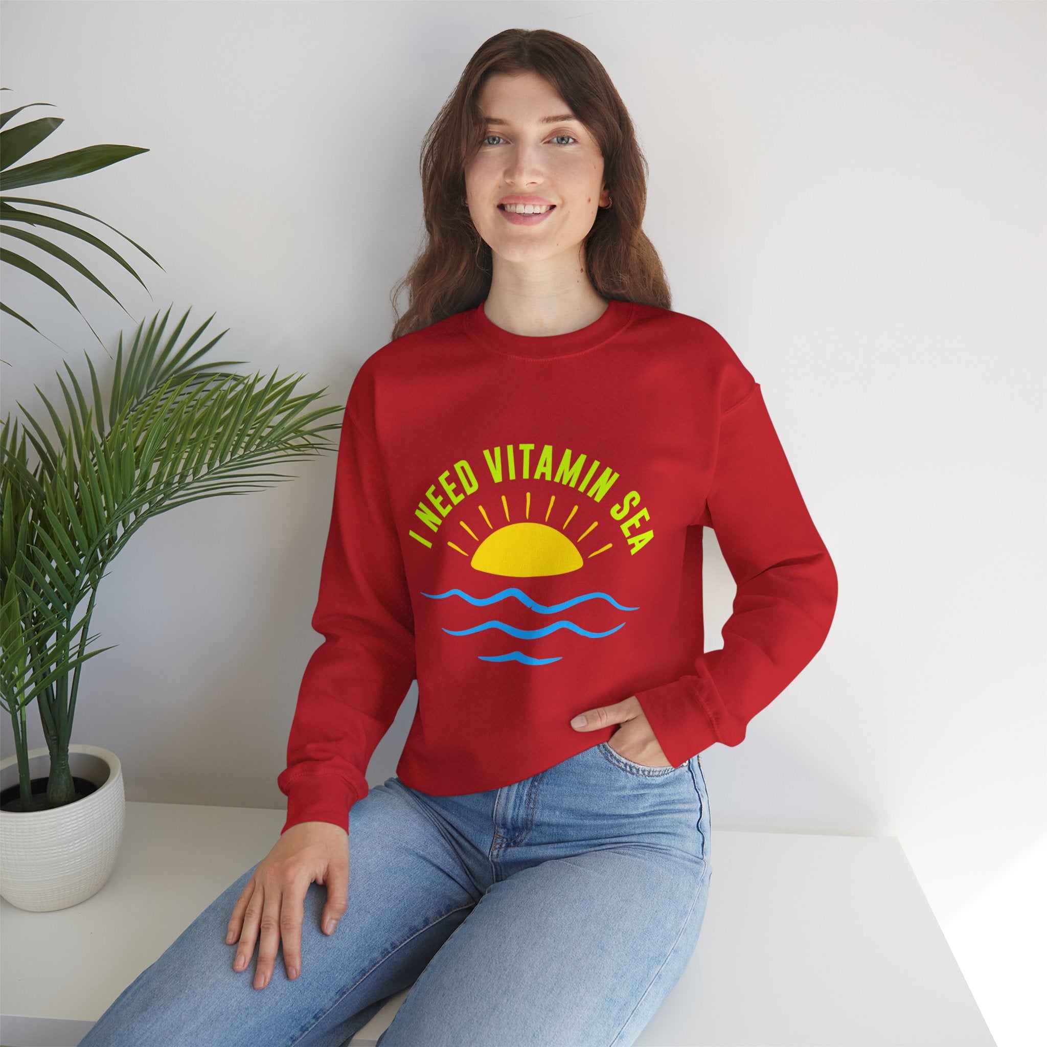 J’ai besoin de sweat-shirt unisexe Vitamin Sea 