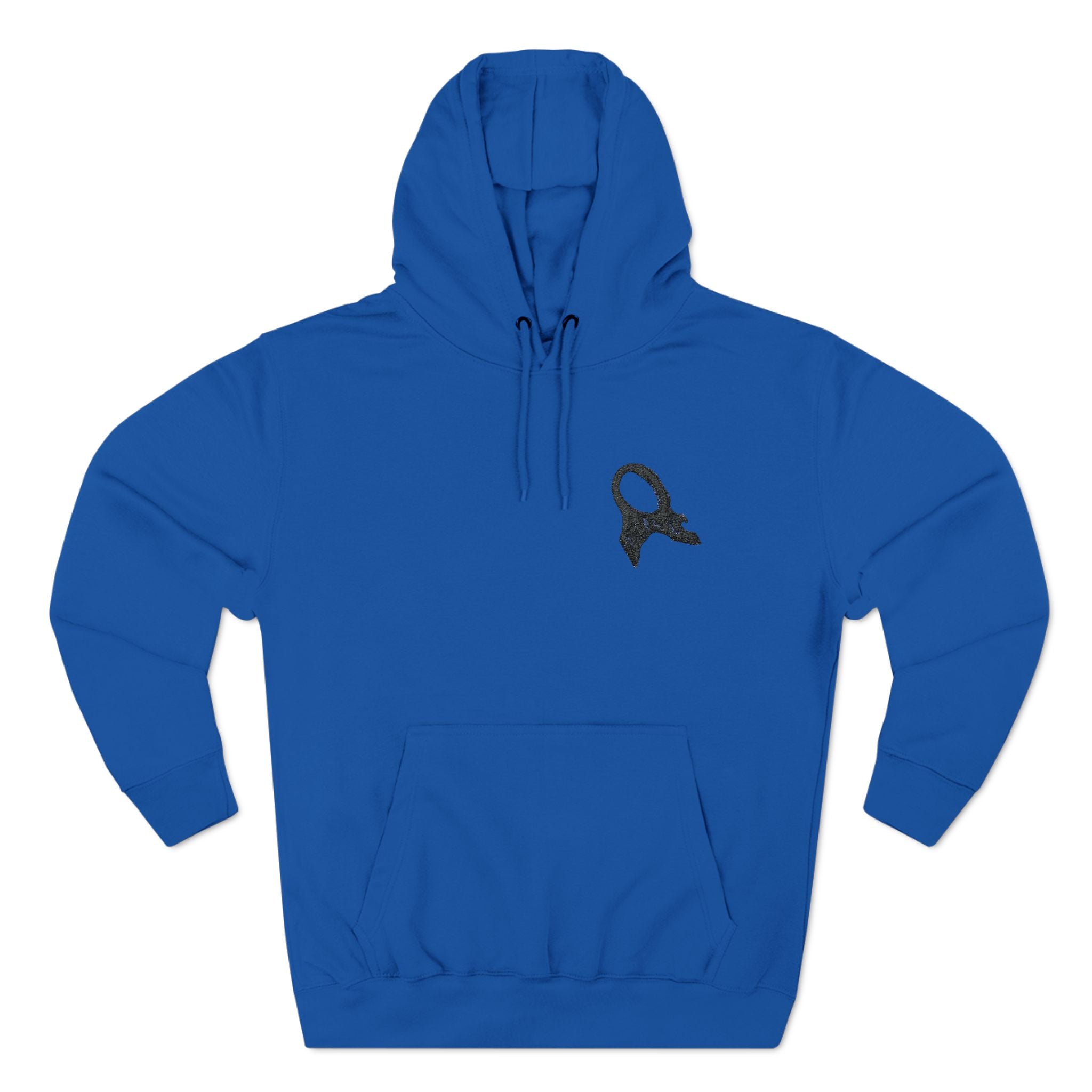 Embroidered Frc Art Three-Panel Fleece Hoodie