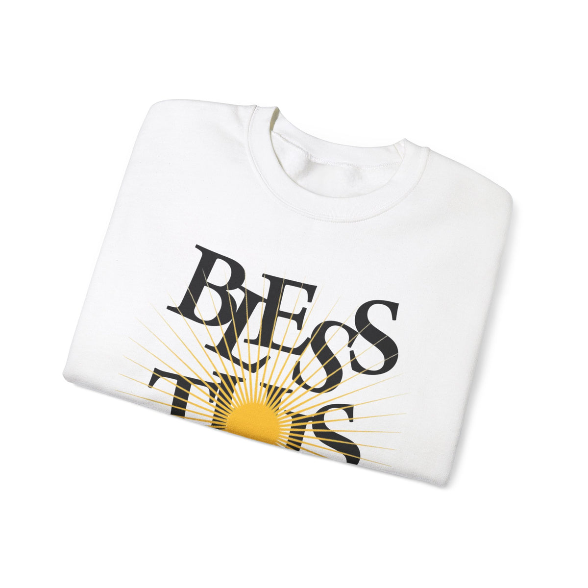 Bénissez ce sweat-shirt unisexe de désordre 