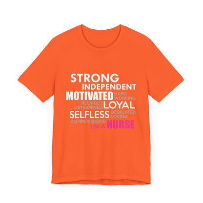 Strong Independent Motivated Loyal Selfless Unisex Tee