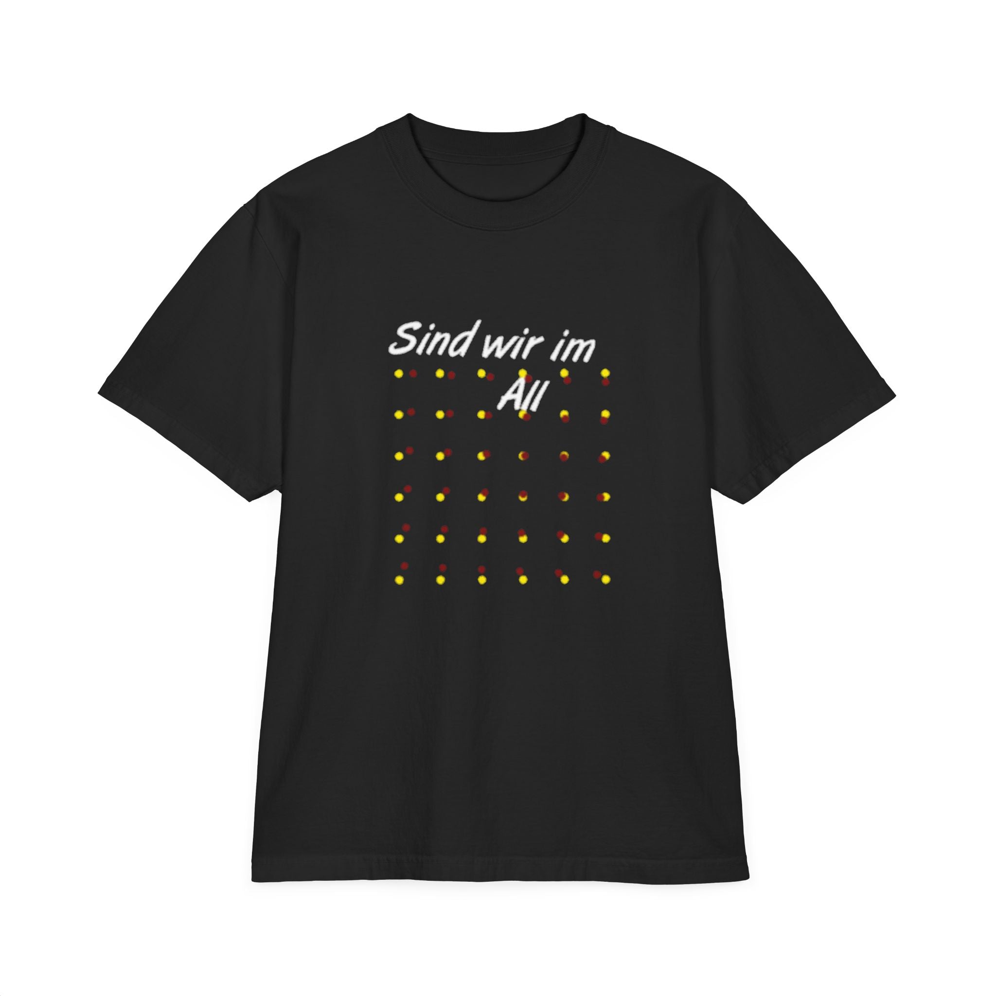 Drop-Shoulder T-Shirt - Chic sind wir im All