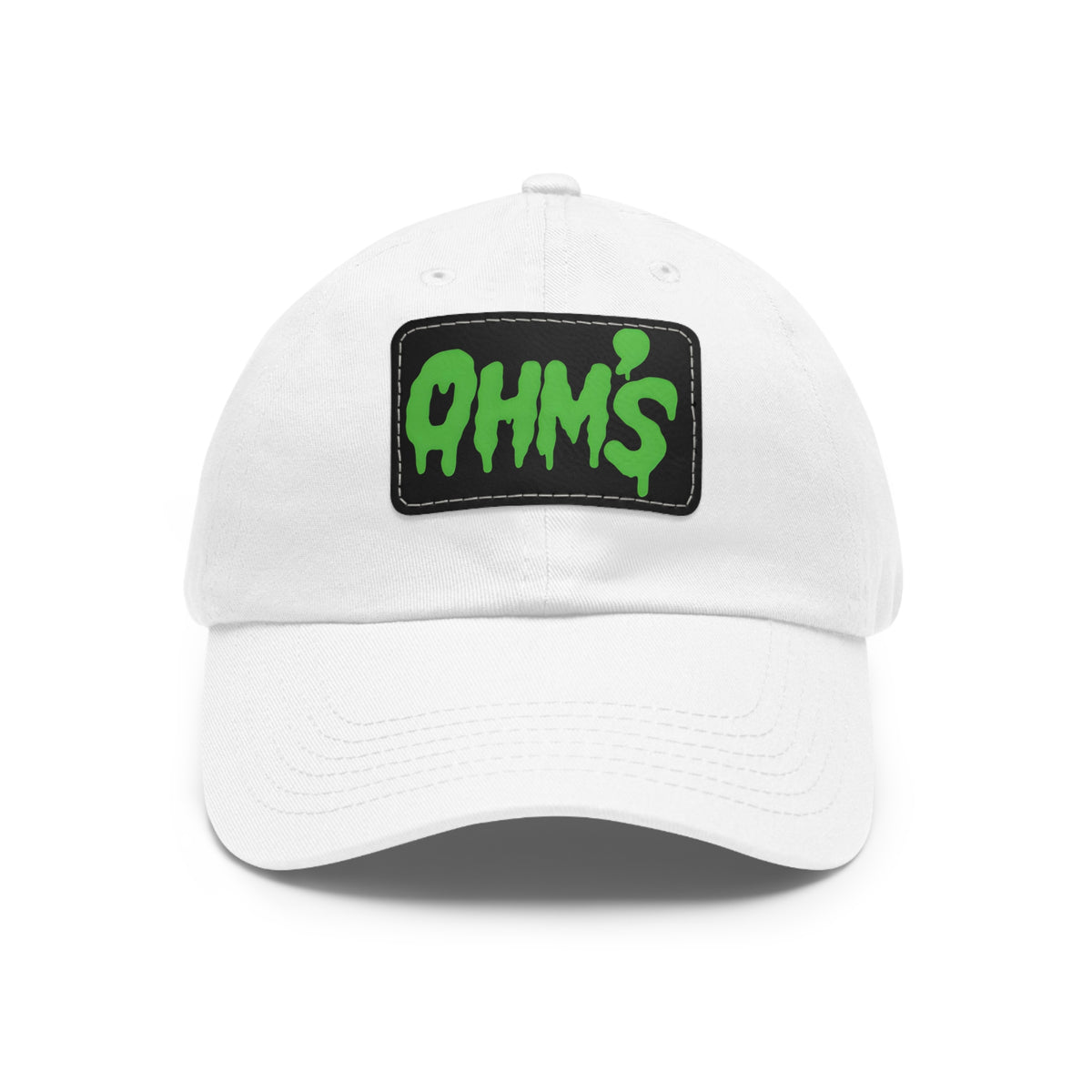 Dad Hat Olm's Cap Rectangle Leather Patch