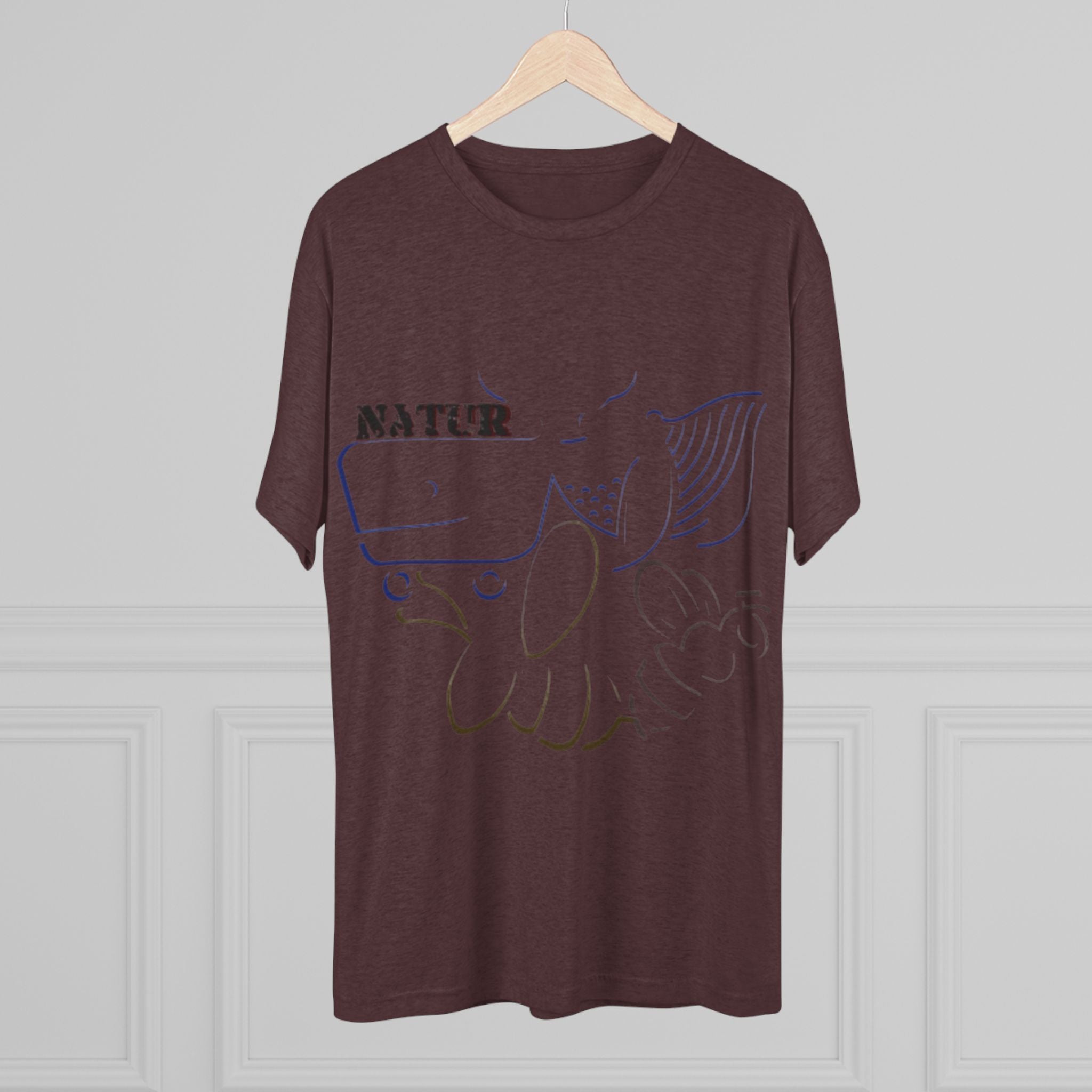 Nature Inspired Tee - Unisex Tri-Blend Crew Tee