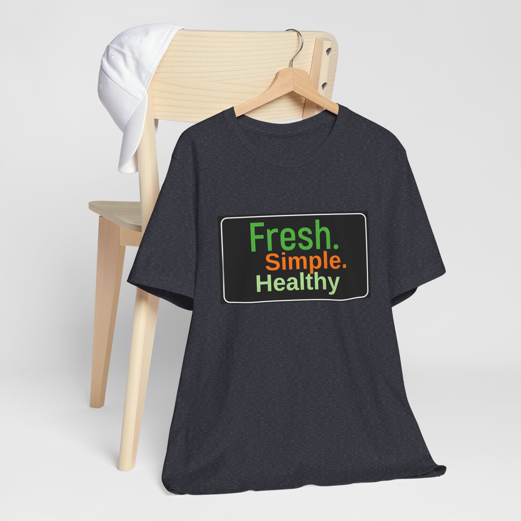 Unisex Fresh Simple Short Sleeve Tee