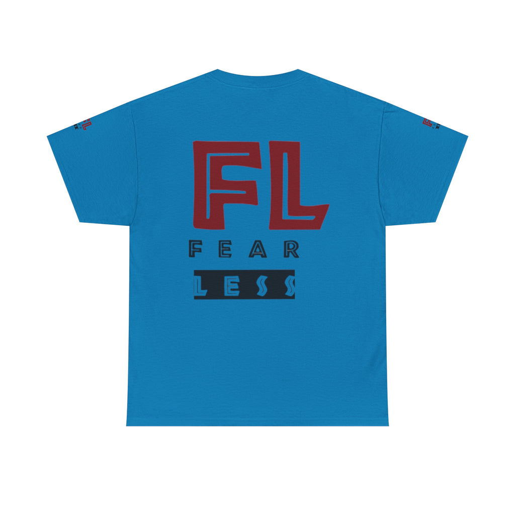 Fearless Graphic Unisex Heavy Cotton Tee - Bold Statement Shirt