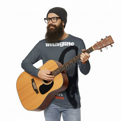 Long Sleeve Shirt - Frc Art Imagine Triggers Individual Imagination Design Printify