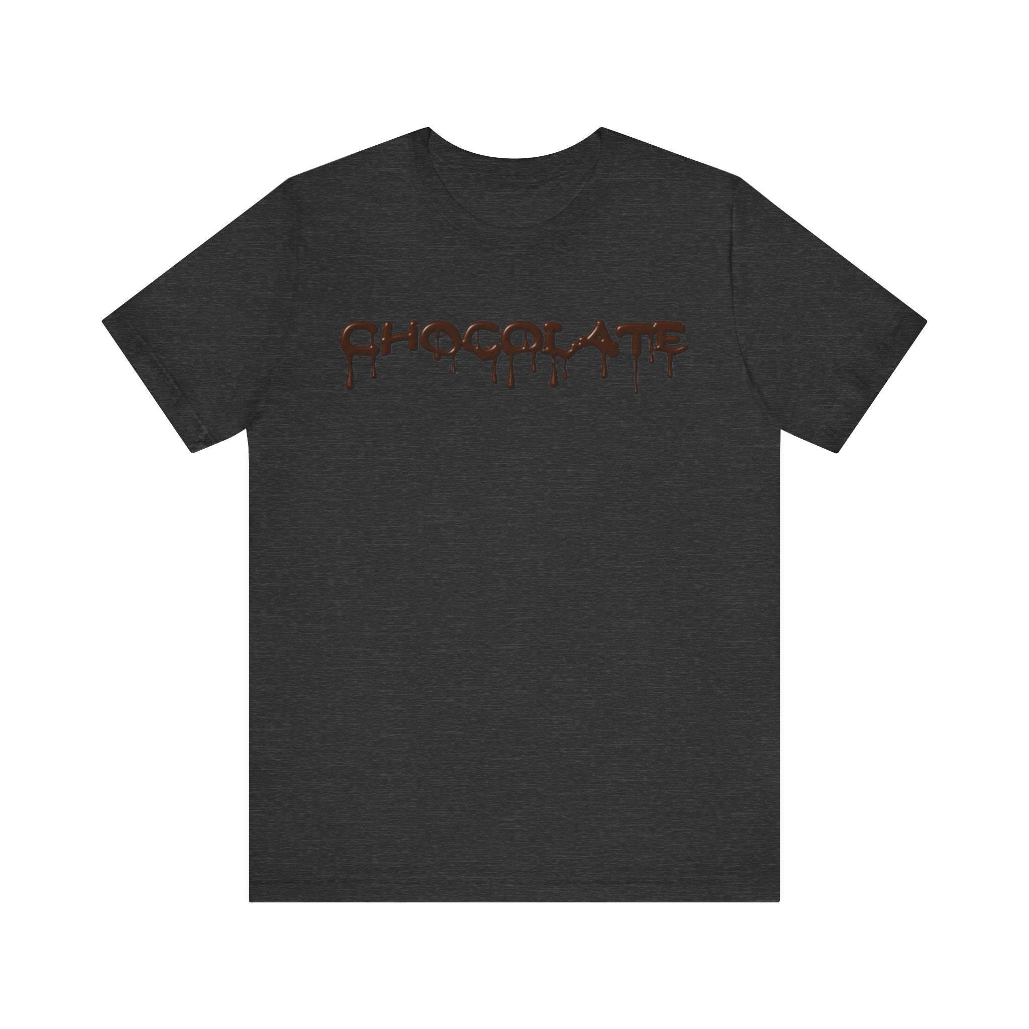Unisex Jersey Short Sleeve Chocolate Tee