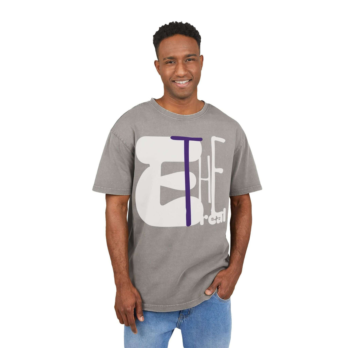 Oversize Tee Ethereal RC'nSONS Acid Washed Men's Shirt Printify