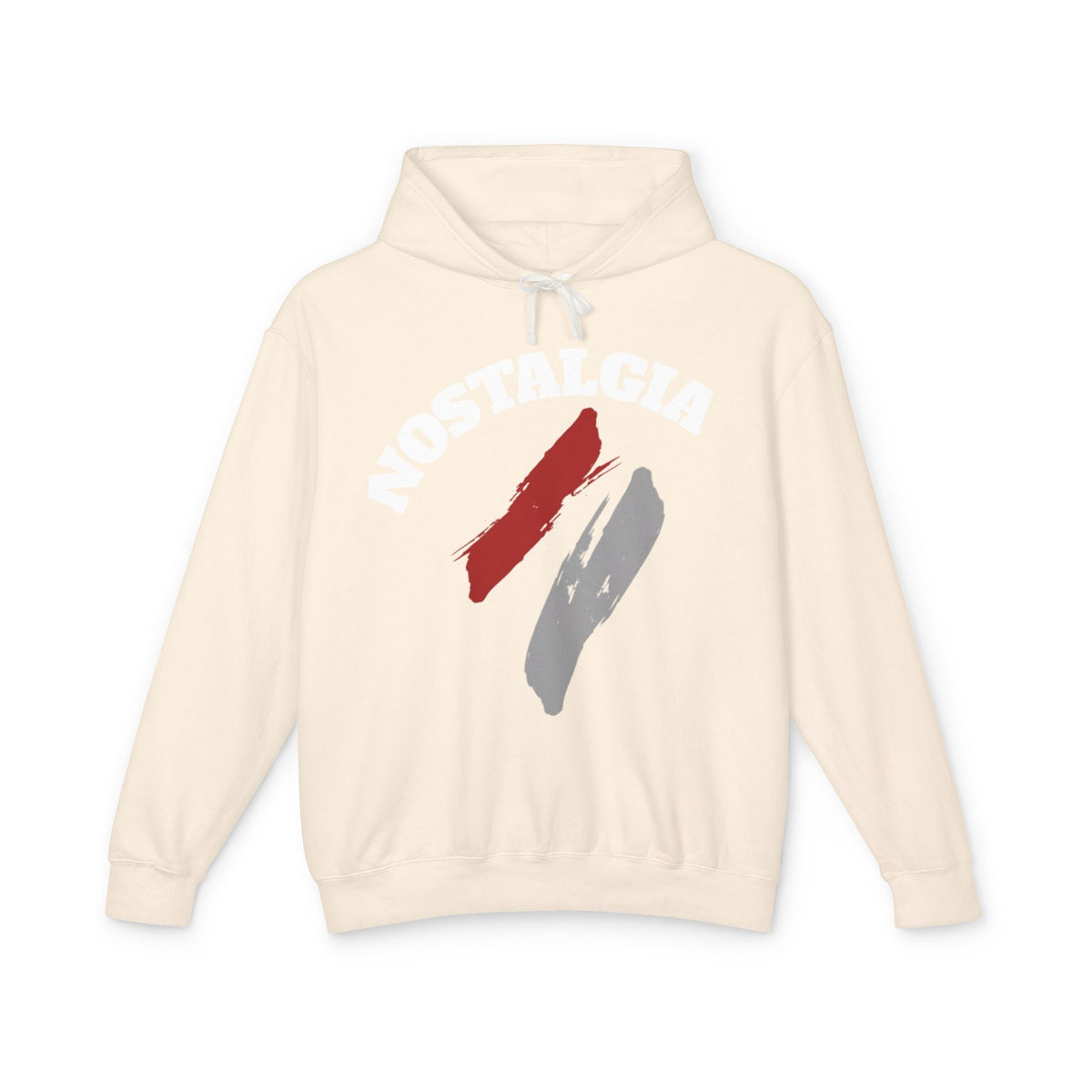 Nostalgia Hoodie: Unisex Lightweight Sweatshirt for Cool Days, Casual Wear, Gift for Friends, Retro Aesthetic, Perfect for Spring Printify