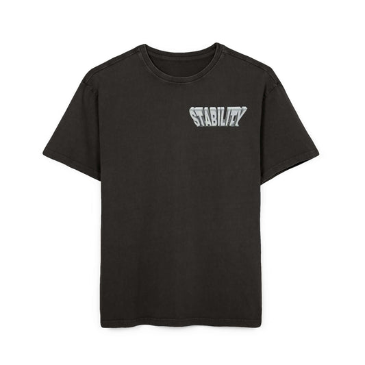 Oversize Tee Stability Acid Washed Men's Shirt