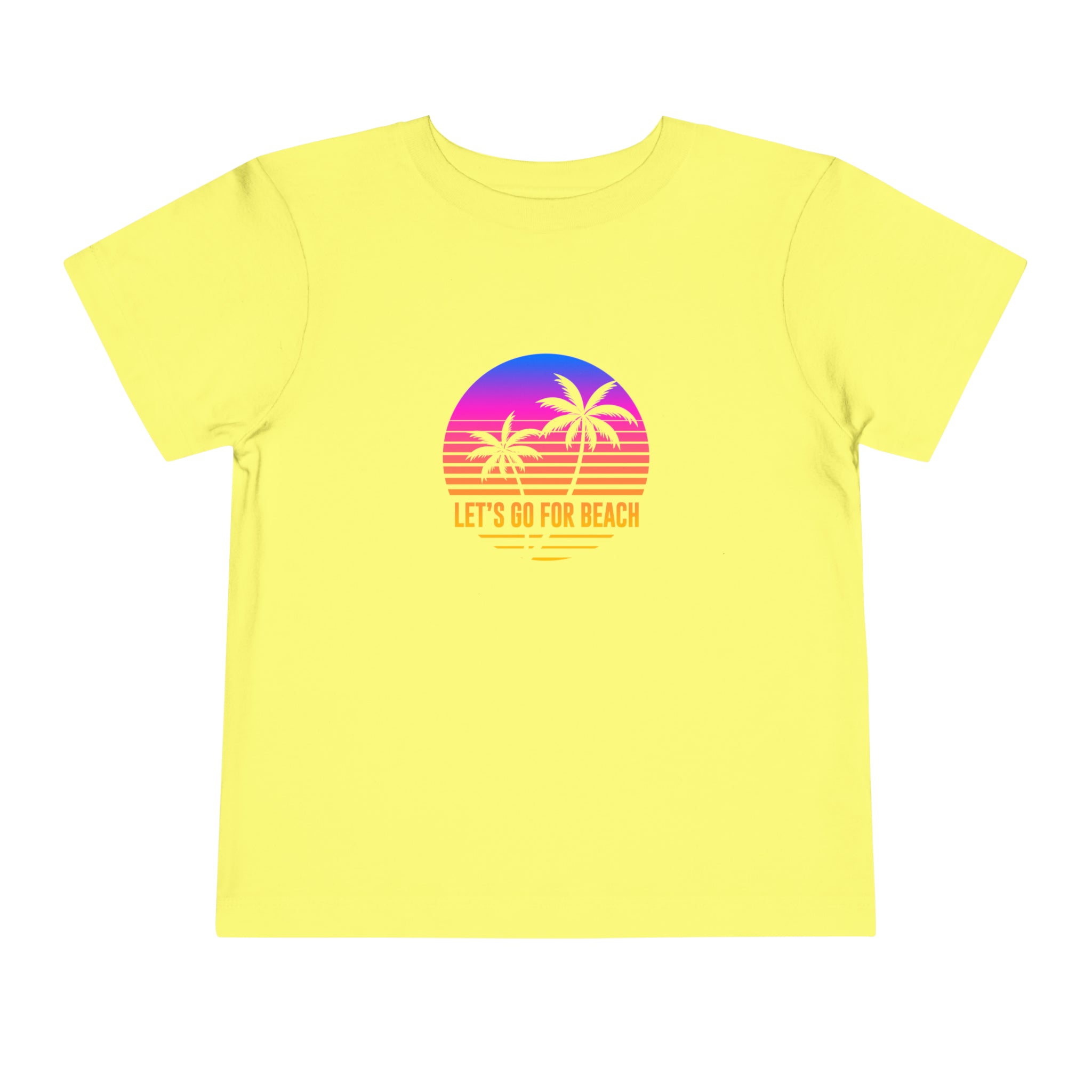 Let's Go For Beach Toddler Tee