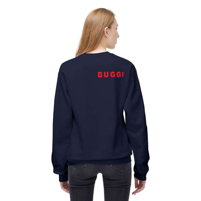 Unisex Midweight Softstyle Fleece Crewneck Sweatshirt-Buggi Design