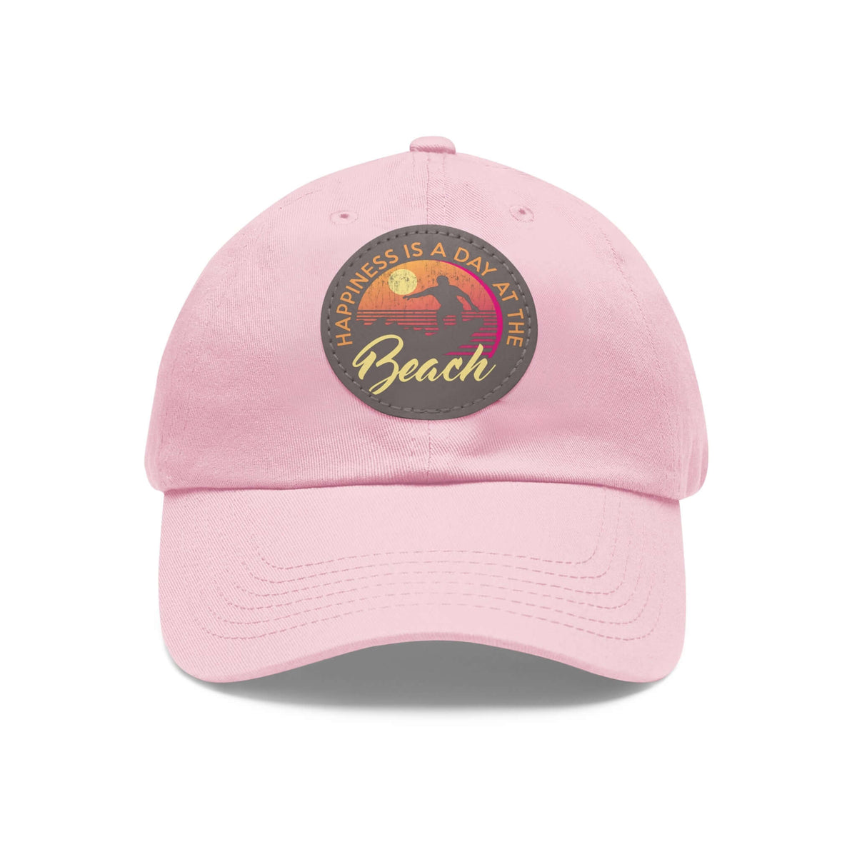 Dad Hat with Leather Patch (Round) - RC’nSONS