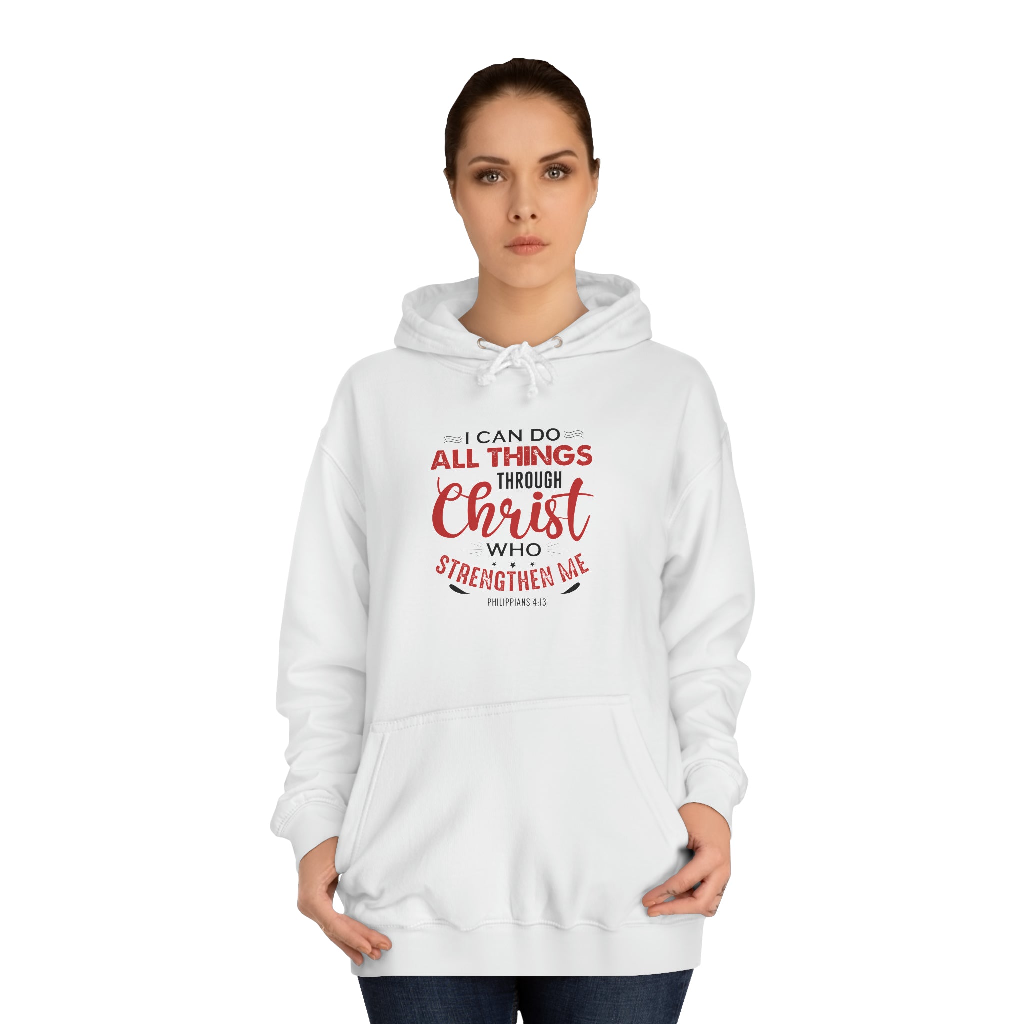 Je peux tout faire Sweat à capuche unisexe 