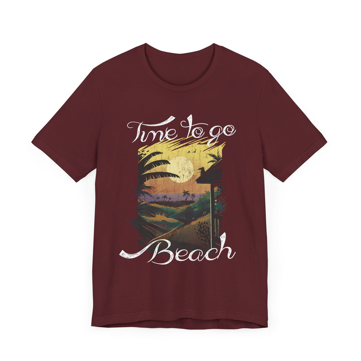Il est temps d’aller à la plage Tee-shirt unisexe 