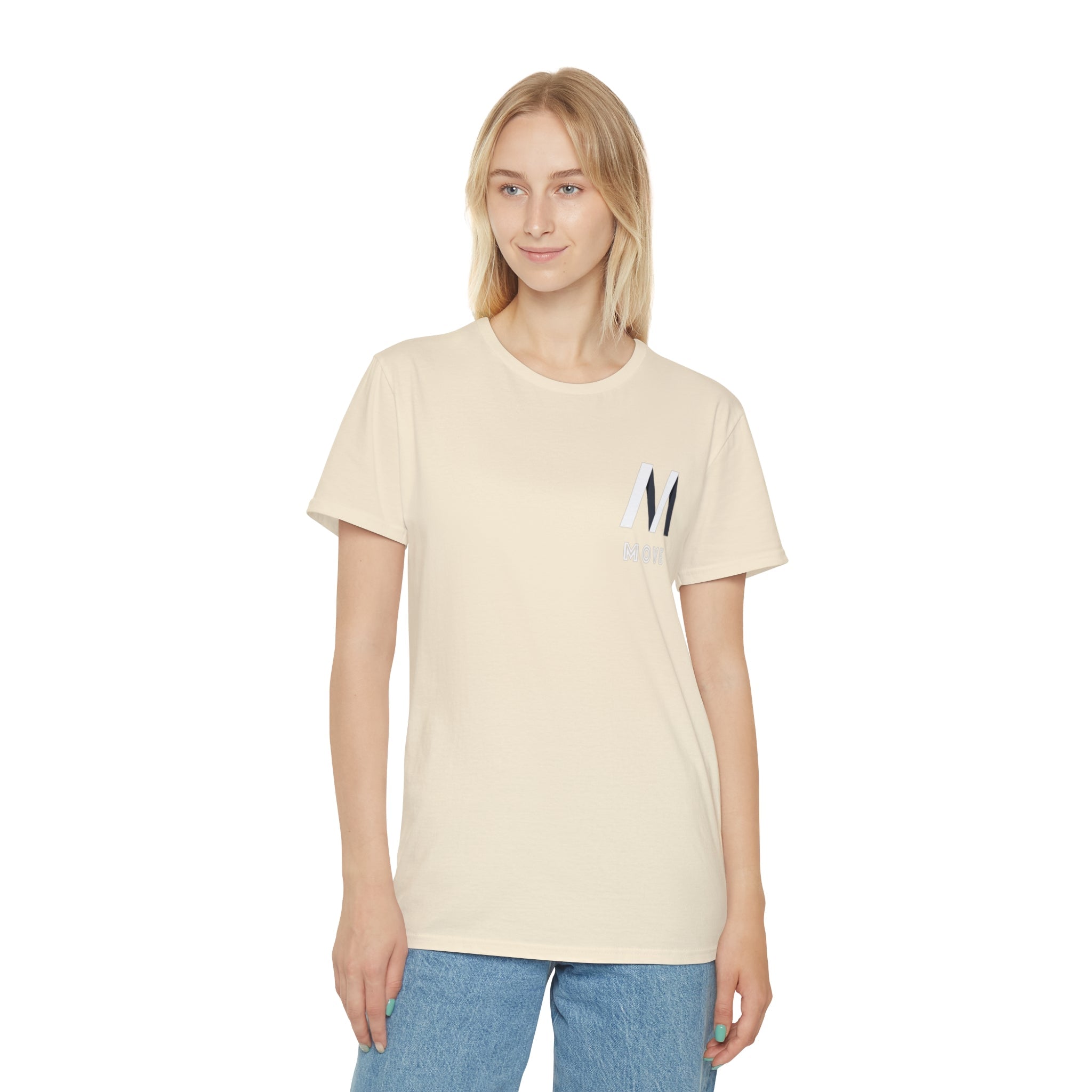 Unisex Move Graphic T-Shirt, Comfortable Casual Tee, Trendy Apparel for Everyday Wear, Gift for Fitness Enthusiasts, Stylish Wardrobe Staple Printify