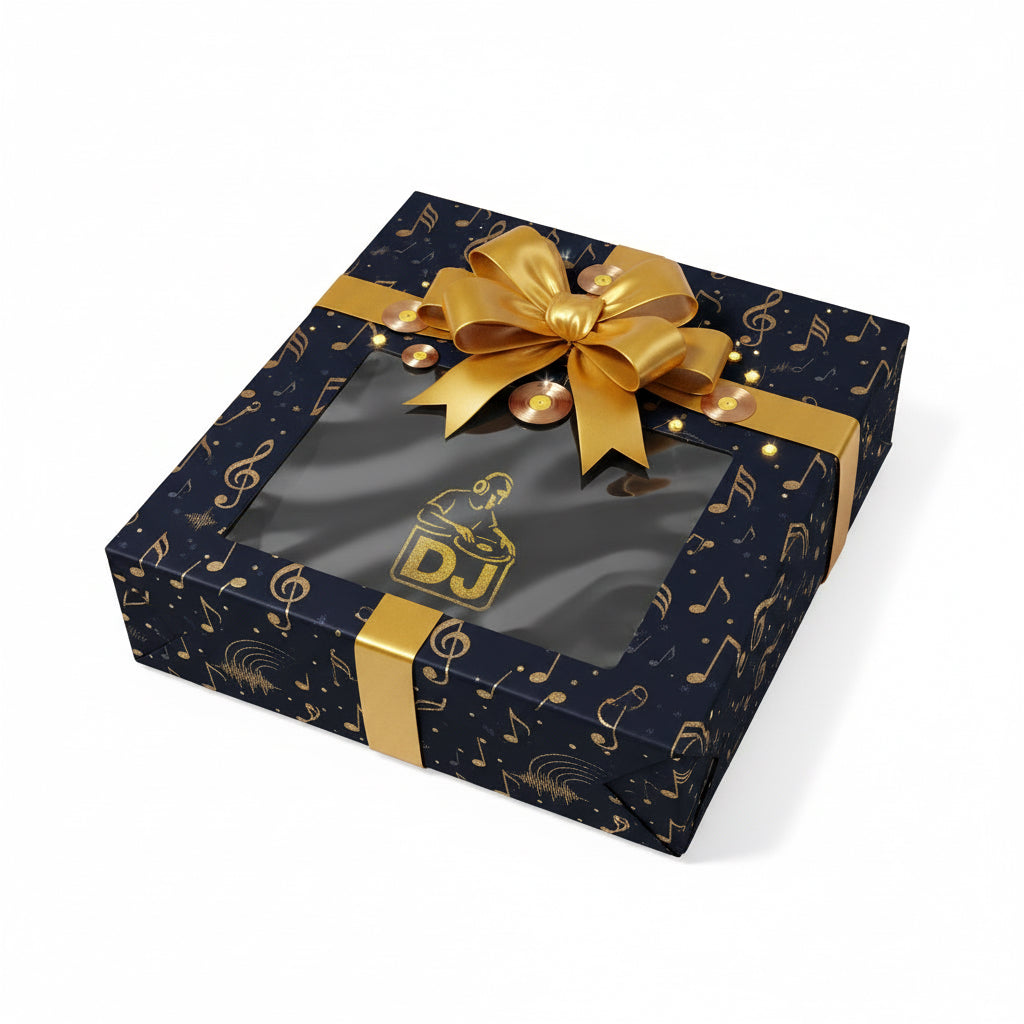 Hooded Sweatshirt DJ on Air Print Printify