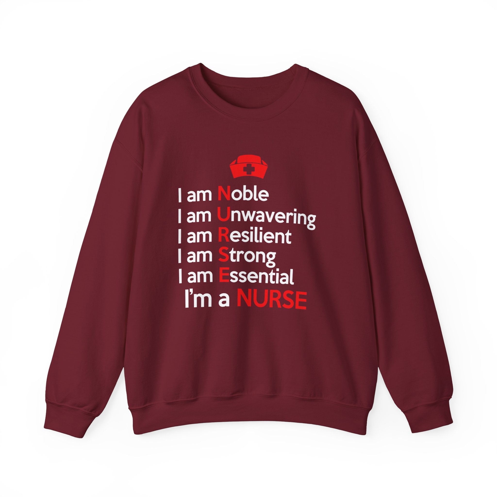 Je suis noble, je suis un sweat-shirt unisexe inébranlable 