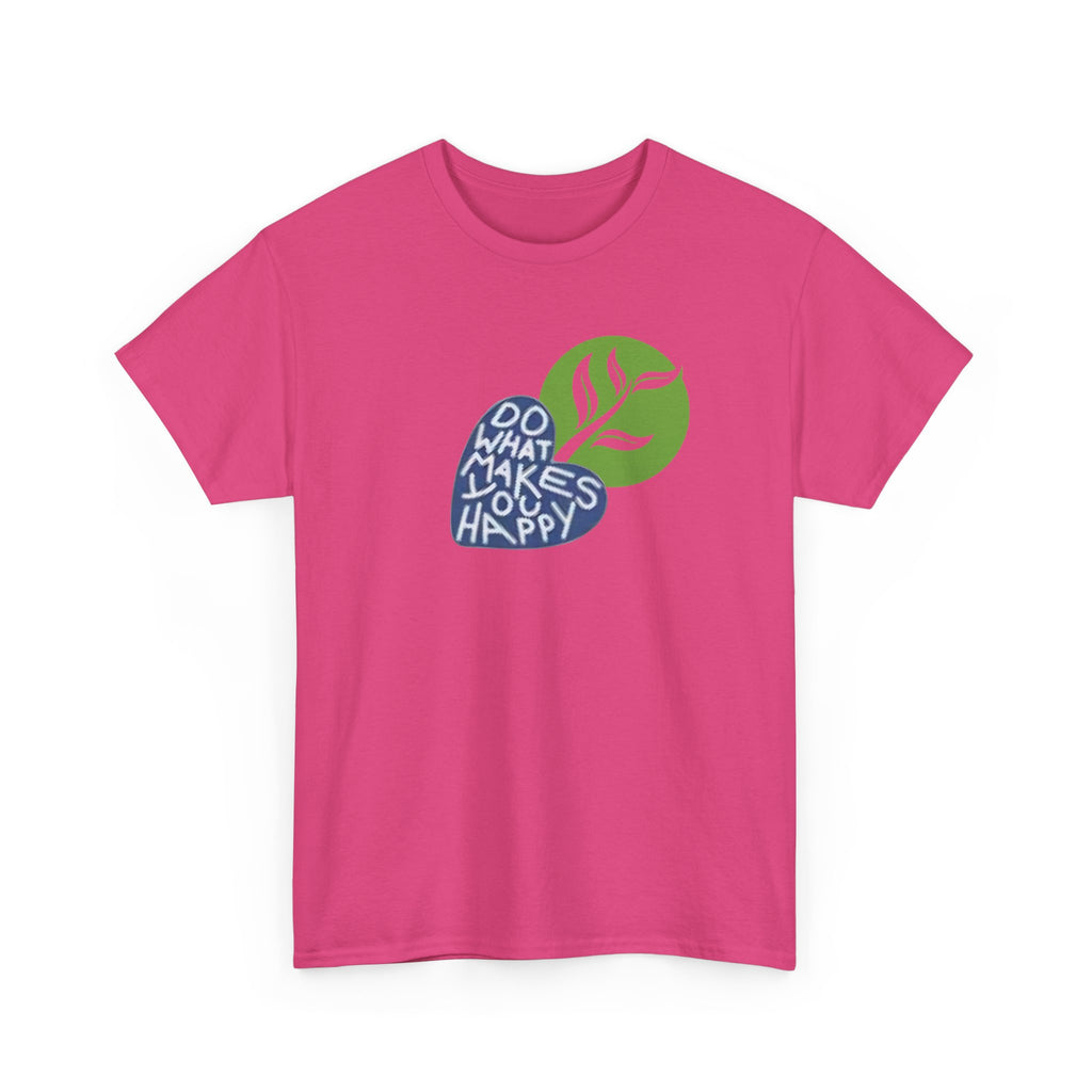 Unisex Makes You Happy Cotton Tee