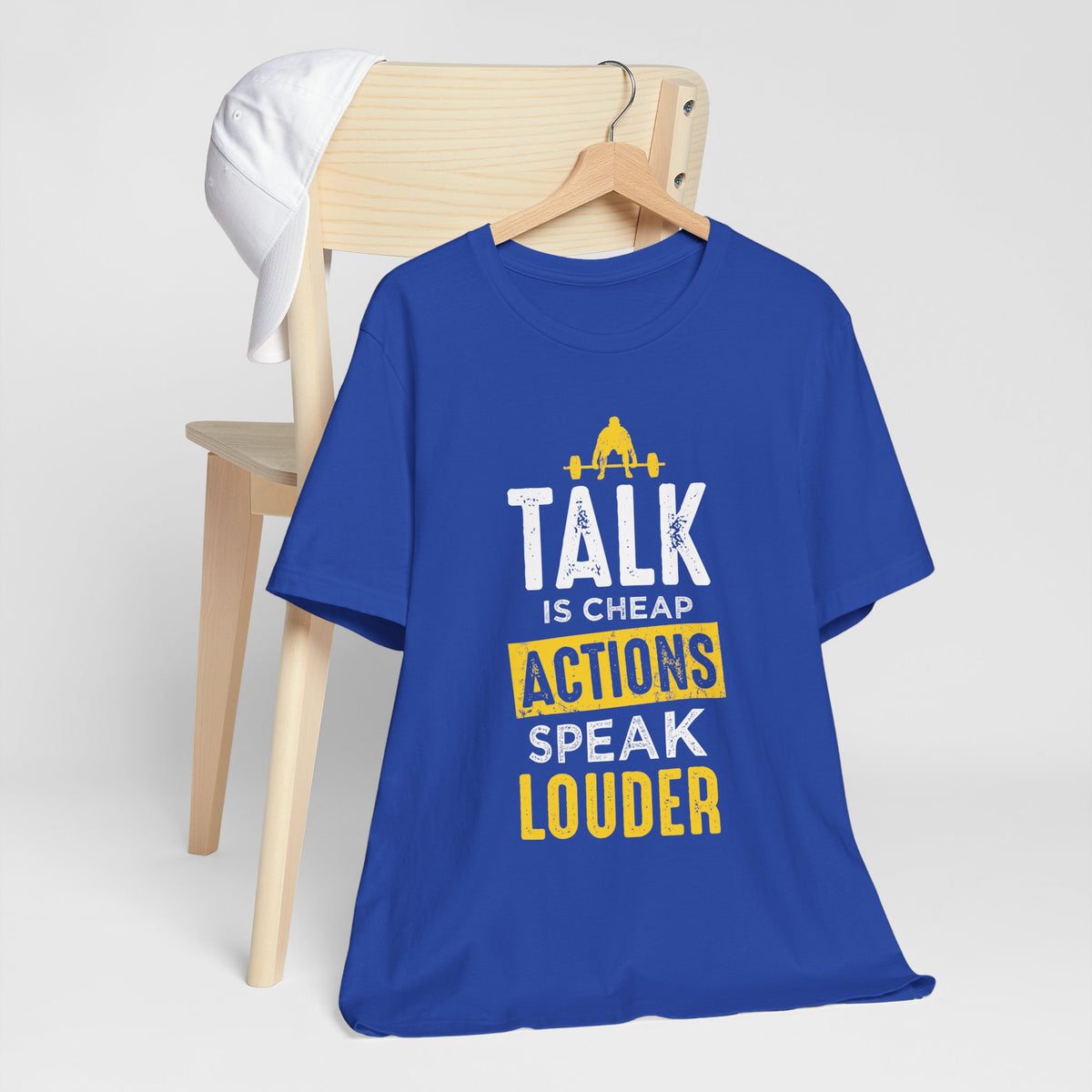 Parler, c’est des actions bon marché, parler plus fort, tee-shirt unisexe 