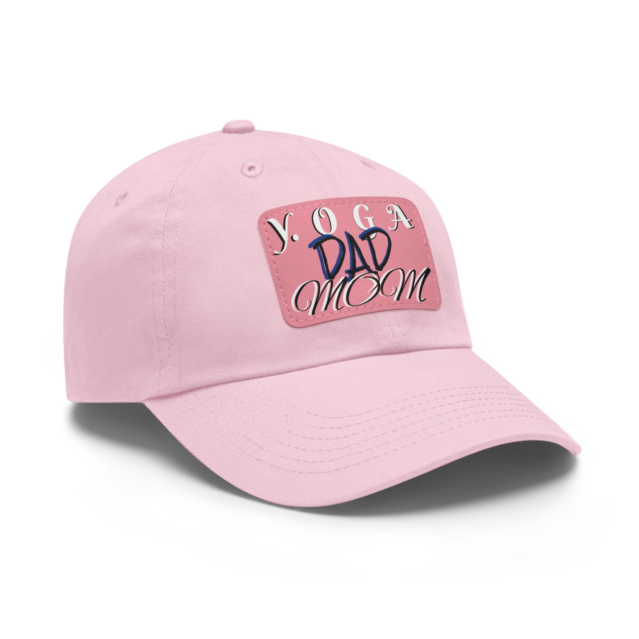 Yoga Dad Hat with Leather Patch