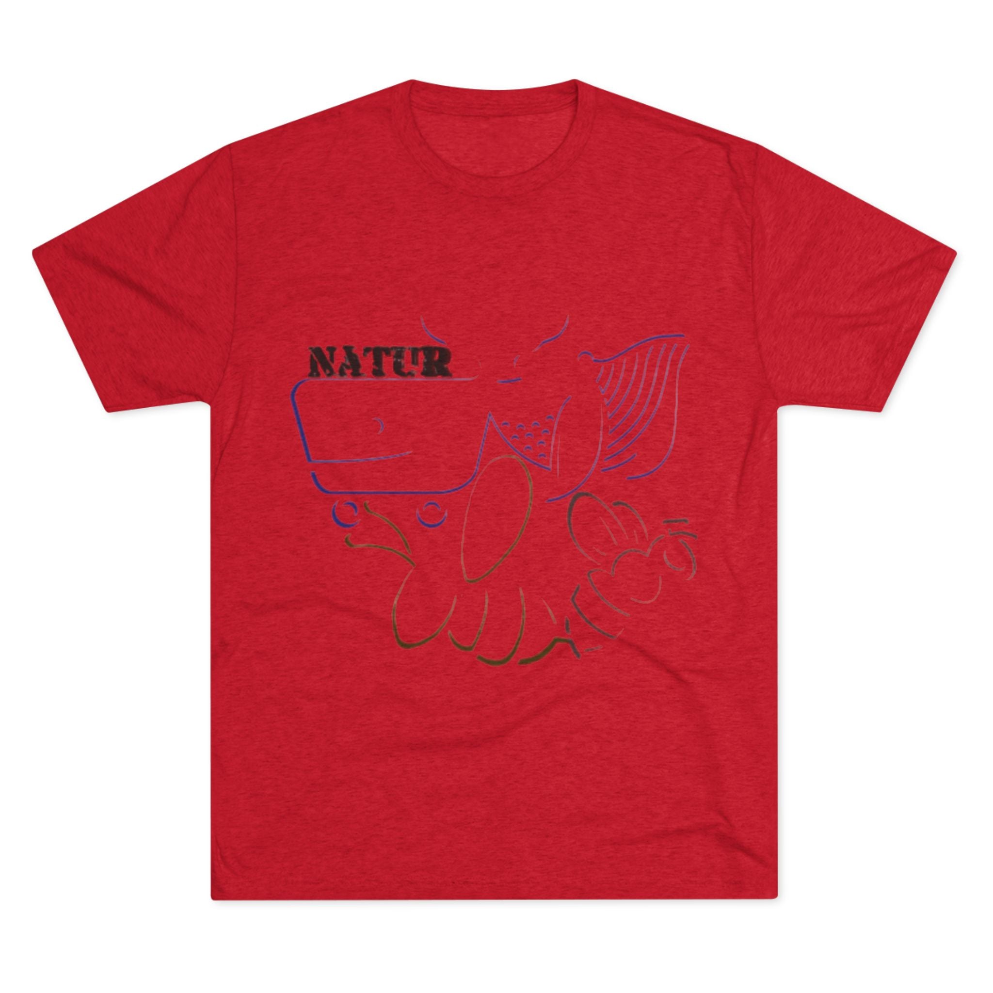 Nature Inspired Tee - Unisex Tri-Blend Crew Tee