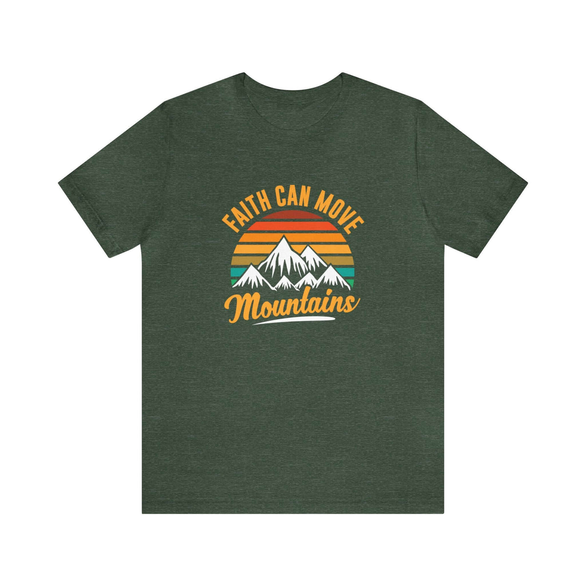 Faith Can Move Mountains Unisex Tee - RC’nSONS
